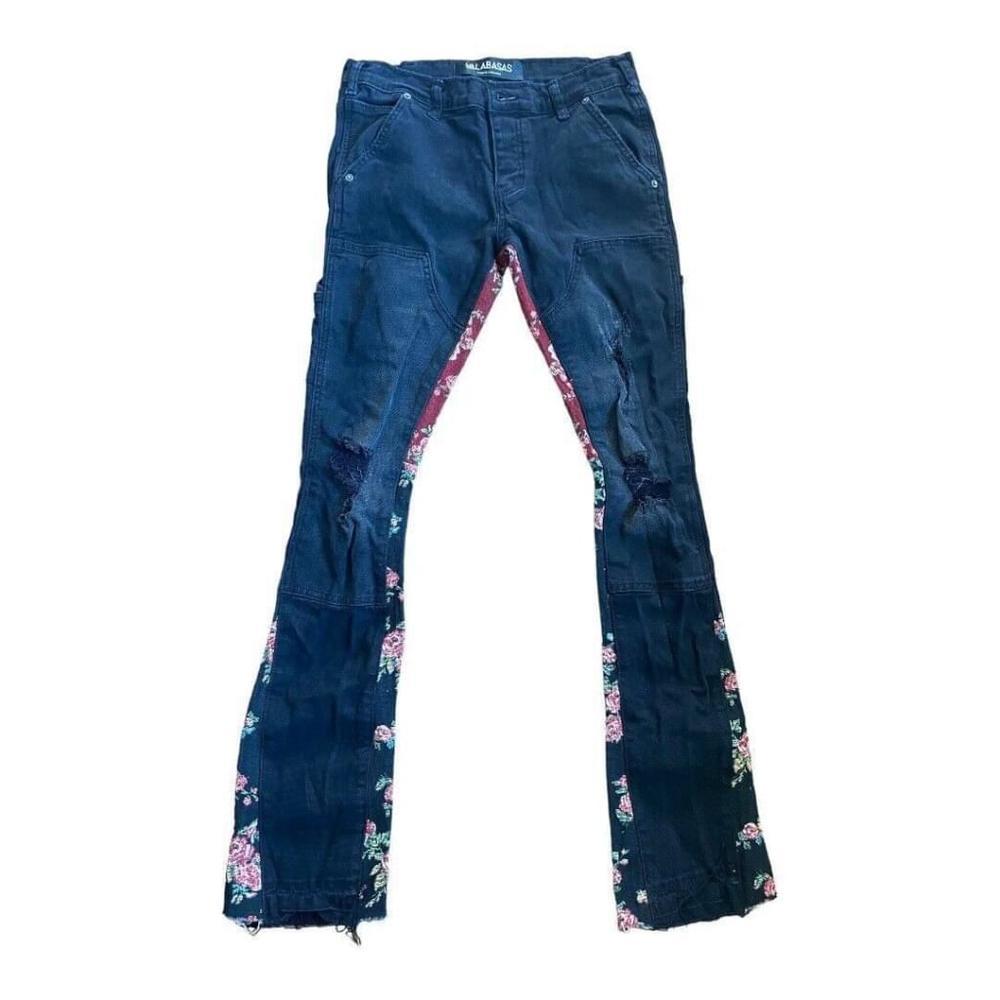 Valabasas Jeans Jacquard Stacked Size 30